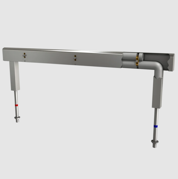 Ready-to-connect fittings unit with 4 wash bays Wash bay width 800 mm double-row wash systems KWC AQFU0240
