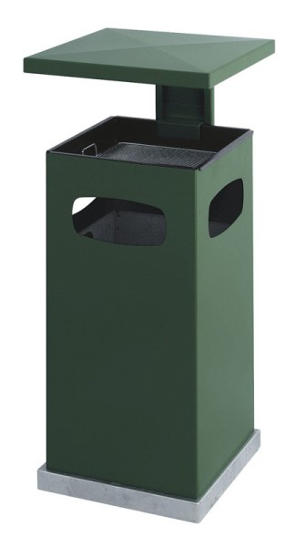Outdoor Ash-waste paper bin with rain cover 70 litres  31032488,31032501,31021727,31034420