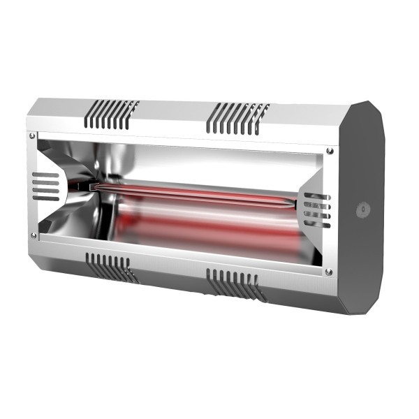 Moel Hathor infrared patio heater 791 made of aluminium with 2000 watt for wall mounting MO-EL 791