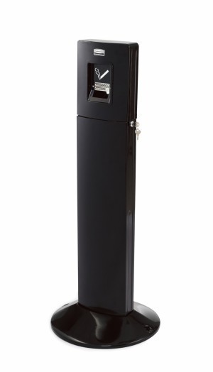 RUBBERMAID smoker station made of aluminium in black or silver Rubbermaid  VB 194371