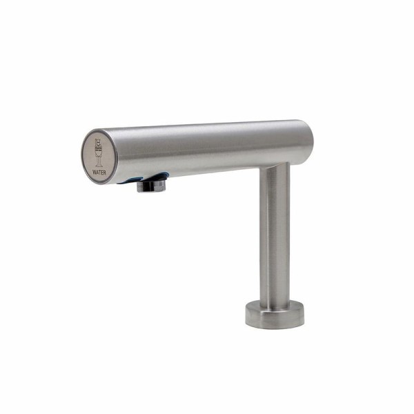 Touchless stainless steel faucet with satin finish tabletop Dan Dryer 388