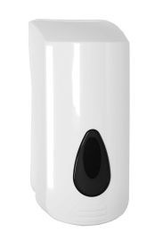 PlastiQline Industrieller Seifenspender aus weißen Kunststoff zur Wandmontage 2 L PlastiQ-line  5543