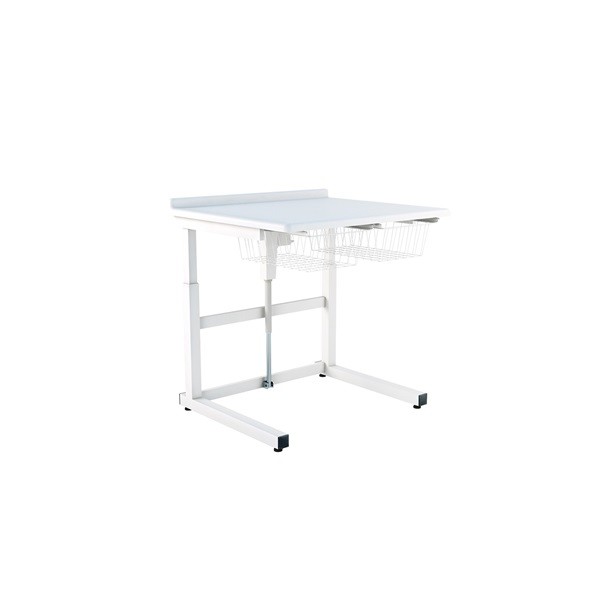 Freestanding changing table with electric motor in 2 sizes from Pressalit