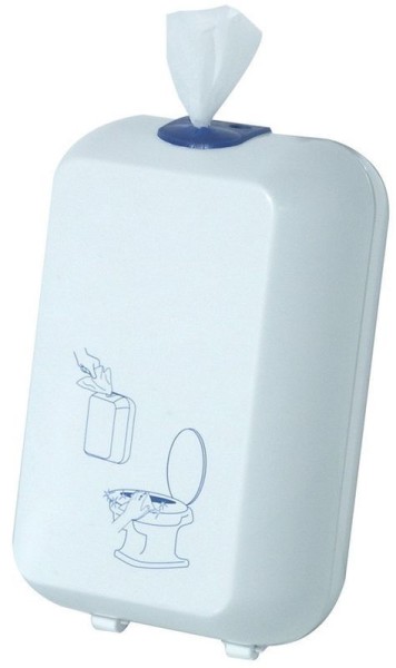 Toilettensitzreinigungstücher-Spender MP 689 aus Kunststoff zur Wandmontage Marplast S.p.A.  689,689