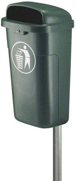 Self extinguishing outdoor waste bin 50 ltr  31010493,31008858,31008865