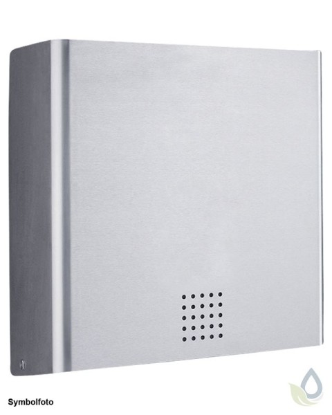 Proox¨ ONE pure modern paper towel dispenser PU-100 of satin brushed stainless steel PROOX PU-100