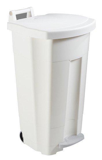 Rossignol Boogy fahrbarer Abfallbehälter 90 Liter mit Pedal und Transportgriff Rossignol 56700,56701,56702,56703,56705