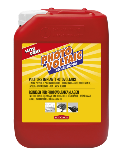Hygan Unyrain special cleaner photovoltaic systems pH 11 canister 5 L 25114405