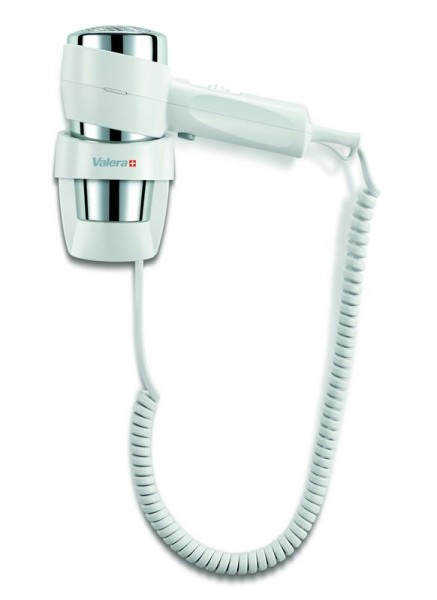 Valera Action Super Plus 1600 Watt in white/chrome hair dryer with spiral cable Valera  17149