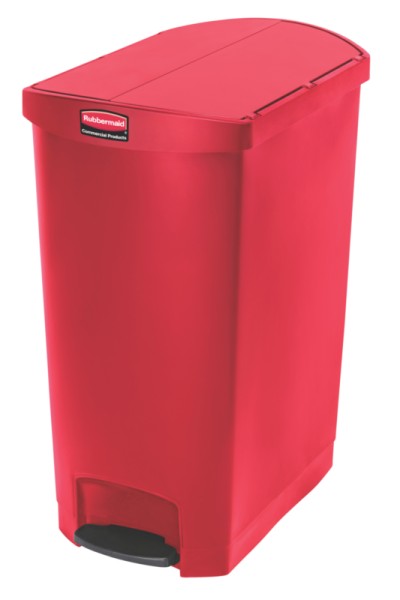 Slim Jim Step On container End Step polyethyleen 90 litres, Rubbermaid Rubbermaid 76223972