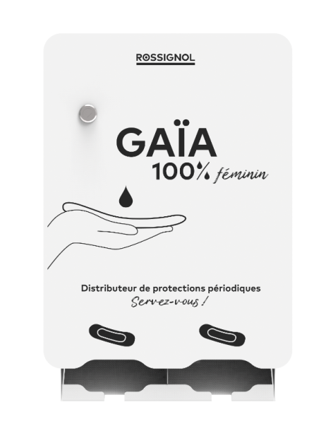 GAIA Damenhygienespender für Binden aus Metall Rossignol 51921