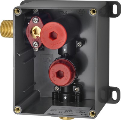 Franke basic installation kit for opto-electronically controlled urinal flush valve Franke GmbH AQLN0006,AQLN0005
