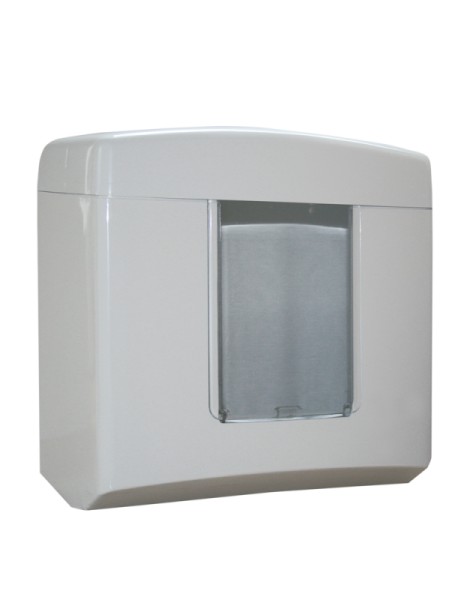 Metzger white lockable towel dispenser made of ABS plastic, for 500 sheets JM-Metzger GmbH FT312