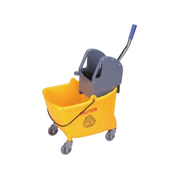 Mop trolley with press yellow 32 liters plastic 08012 Simex
