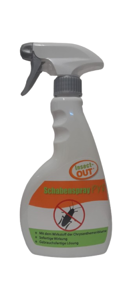 Sprayinsektizid gegen Schaben mit Pyretruhm 50 ml von Insect-OUT