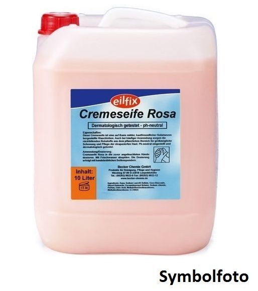 Eilfix hygienic and skin-friendly cream soap rose for pressure dispenser Becker  100280-008-000,100280-010-000