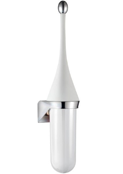 Metzger toilet brush made of ABS soft touch, available in black or white JM-Metzger GmbH TB0100-SST,TB0100-WST
