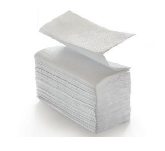 Karton Papierhandtücher 10133 W-Falz - Zellstoff hochweiß - 2 lagig - recycling