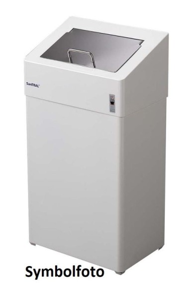 Dan Dryer Classic Design sanitary bin 18L made of white-painted stainless steel Dan Dryer A/S 852600