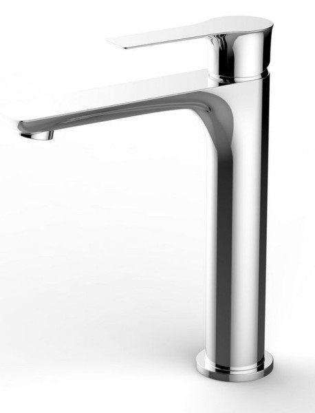 Wiesbaden Tarma XL basin tap in black, white or-chrome look , normal pressure. Design. Sanitary Ware. Art.nrs. 29.4255, 29.4256, 29.4257