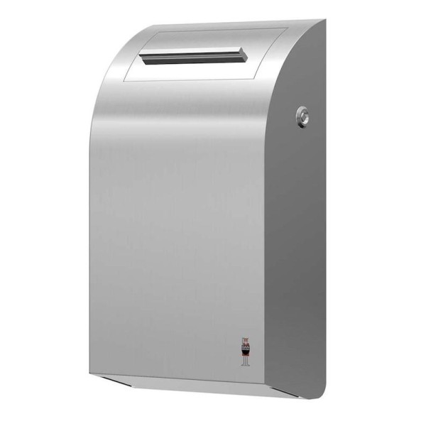 Dan Dryer sanitary bin 7L made of brushed stainless steel with inner bucket Dan Dryer A/S  283