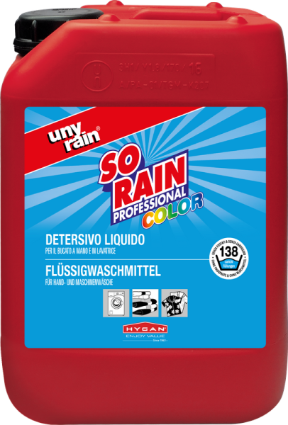 Hygan Unyrain liquid detergent for colored laundry 5L