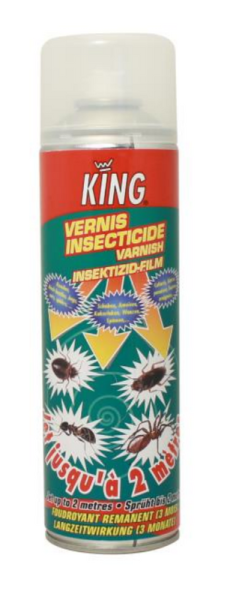King Cockroaches Insecticide Varnish 500ml preventive treatment crawling insects A02121