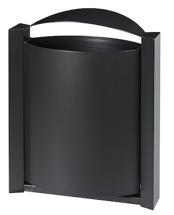 Rossignol Arkea trash can 40 liter for wall mounting made of steel Rossignol 56300,56303,56304,56245