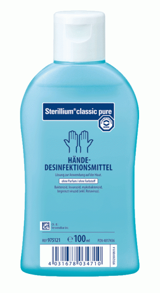 Sterillium® classic pure 100ml Hände Desinfektionsmittel Paul Hartmann Ges.m.b.H.  9803981