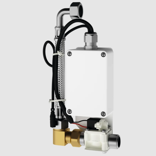 Smart Urinal Unit Einzelurinal Edelstahl Magnetventil KWC ACEF3003