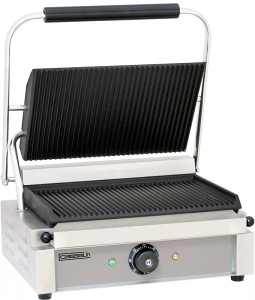 Casselin toast grill with grooved or smooth underside made of cast iron 2200W Casselin CGPRL,CGPRR