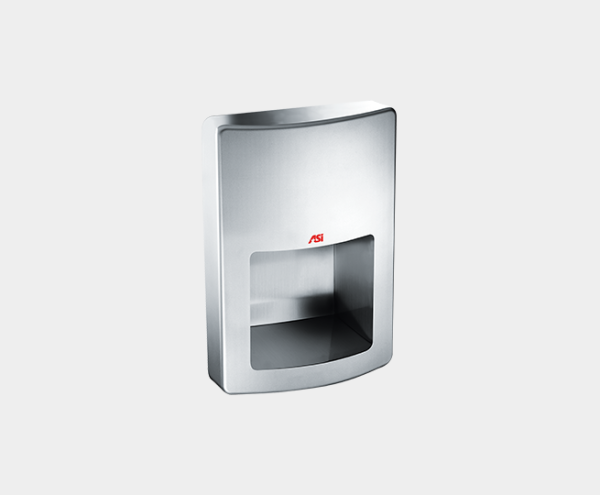 Automatic stainless steel hand dryer with infrared sensor