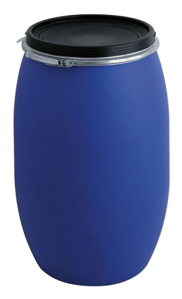 Plastic Bucket 220 L blue, black   VB 225002