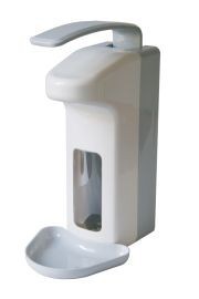 MediQo-line soap + sanitizer dispenser made __of plastic for wall mounting MediQo-line  98817,98818