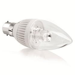 240V B15d 5W Dimmable Candle LED Lamp Aurora  AU-DCB1505/30