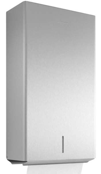 Wagner-EWAR PP111 Handtuchspender 750 Blatt Aufputzmontage Papierhandtücher Nachfüllbar Edelstahl Waschraum P-Line