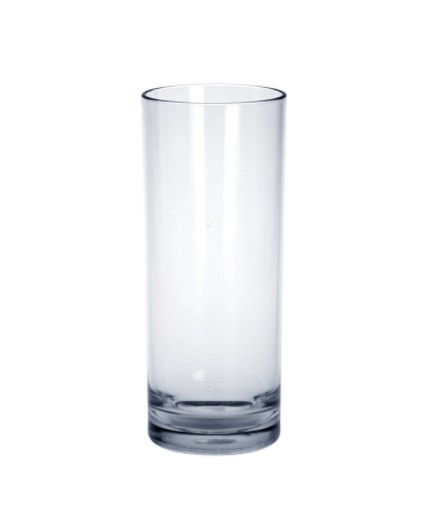12 piece Bar glass exklusive 0,25l - Plastic crystal clear SET Schorm GmbH 9070