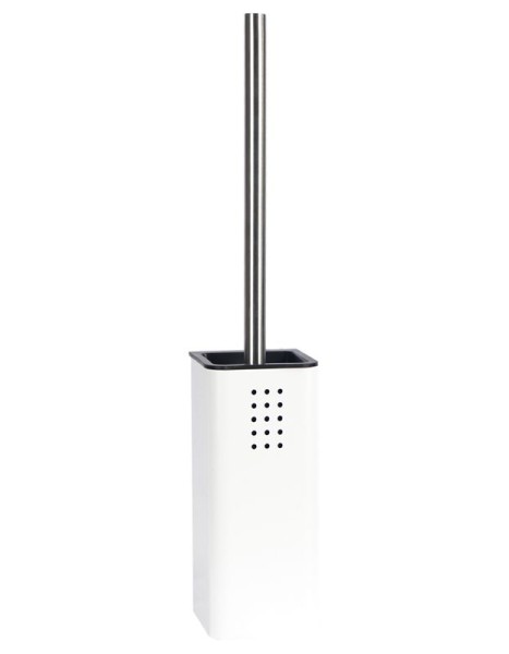 Proox¨ ONE snow fall SF-500 toilet brush holder white coated RAL wall mounting PROOX SF-500
