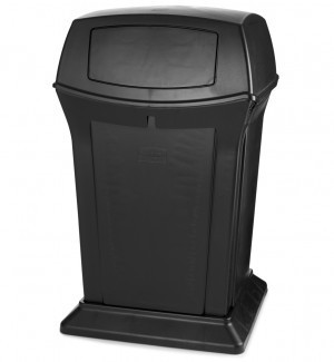 RUBBERMAID Ranger¨ waste-container 170,3 liter in black or beige made of plastic Rubbermaid VB 009171
