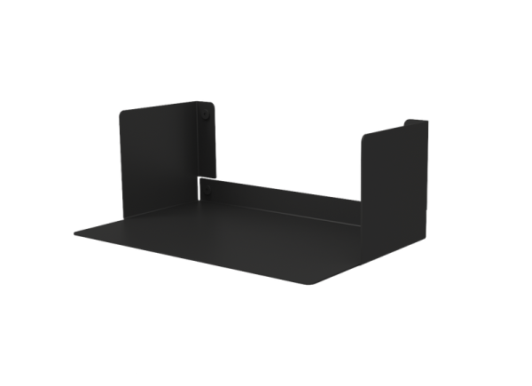 Steel Shelf Black Small modern design Fink