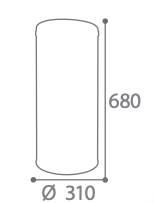 Sensitive Abfallkorb 50L aus Edelstahl mit automatischer kontaktloser Öffnung Rossignol