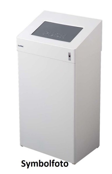 Dan Dryer Classic Design waste bin 18L made of white-painted stainless steel Dan Dryer A/S 1417451
