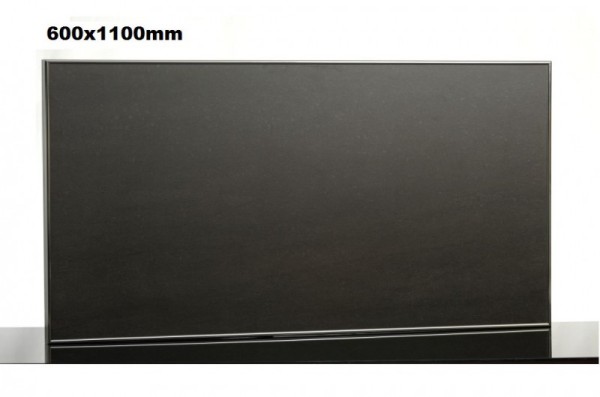 Infrared heating panel 600x1100mm 600 to 800W with aluminum frame incl. wall mount Elbo therm TA600,TA600,TA700,TA700,TA800,TA800