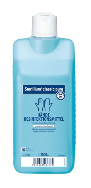 Sterillium¨ classic pure 1000ml Fhrendes Hnde Desinfektionsmittel Paul Hartmann Ges.m.b.H.  1 L