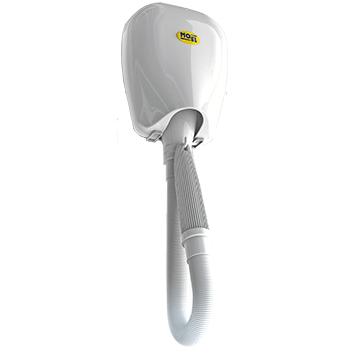 Moel white Five Stars hair dryer 329TR made of ABS with 900 watt for wall mounting MO-EL 329TR