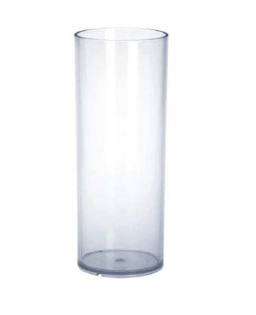 Plastik Barglas 0,25l glasklar Kunststoff Bar Alkohol Party Gastronomie Feier Nachtgeschäft lebensmittelecht Spülmaschinen tauglich