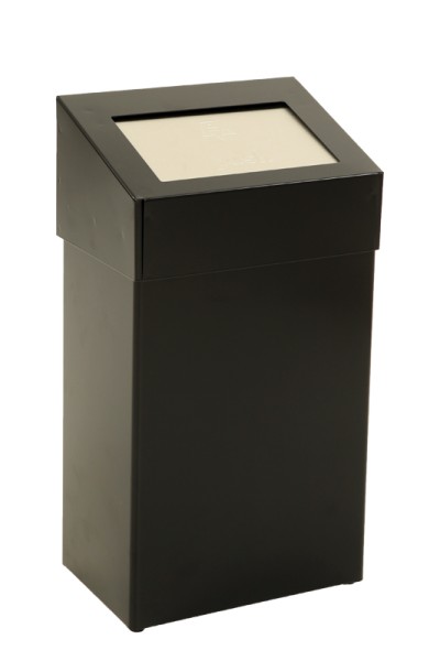 Waste bin with push lid 50 litres   VB 719631