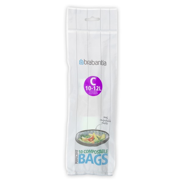 Waste bags 10-12 litres (C), biodegradable, Brabantia Brabantia  VB 419799