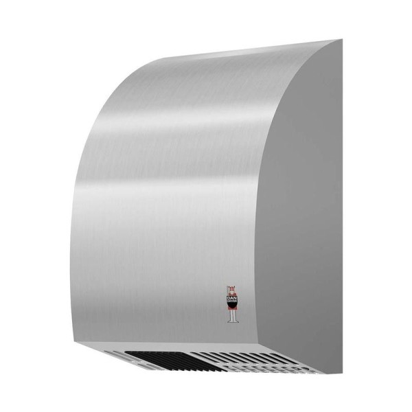 Dan Dryer Mini hand dryer 1800W made of brushed stainless steel with IR sensor Dan Dryer A/S  281