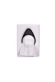 PlastiQline Hygienebeutelspender aus weißem Kunststoff zur Wandmontage PlastiQ-line  5592